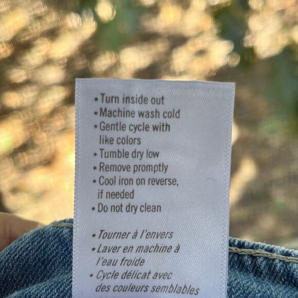 Paige Women's Light Wash Paperbag Waist Belted Crop Jeans Size 27 - Picture 8 of 9